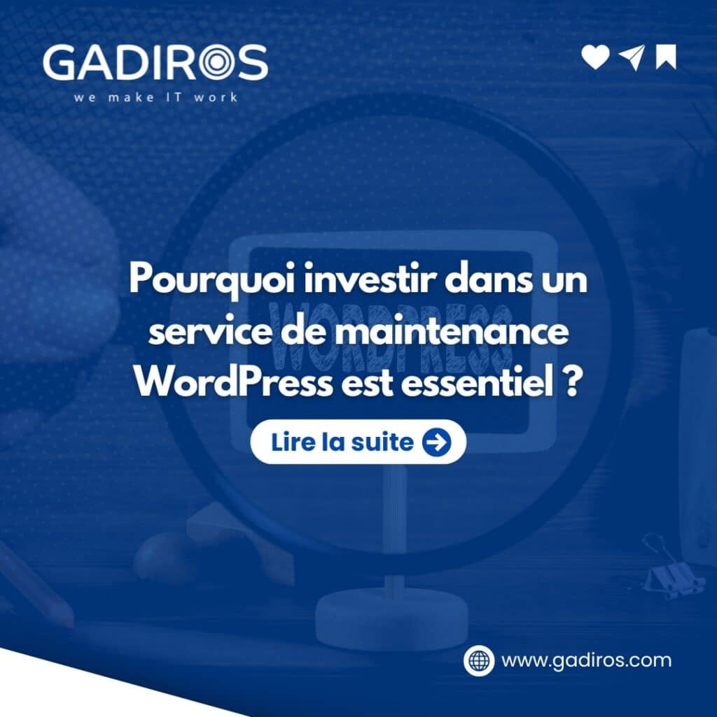 maintenance wordpress indispensable.